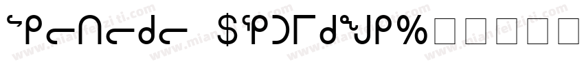 Protofo Regufar字体转换